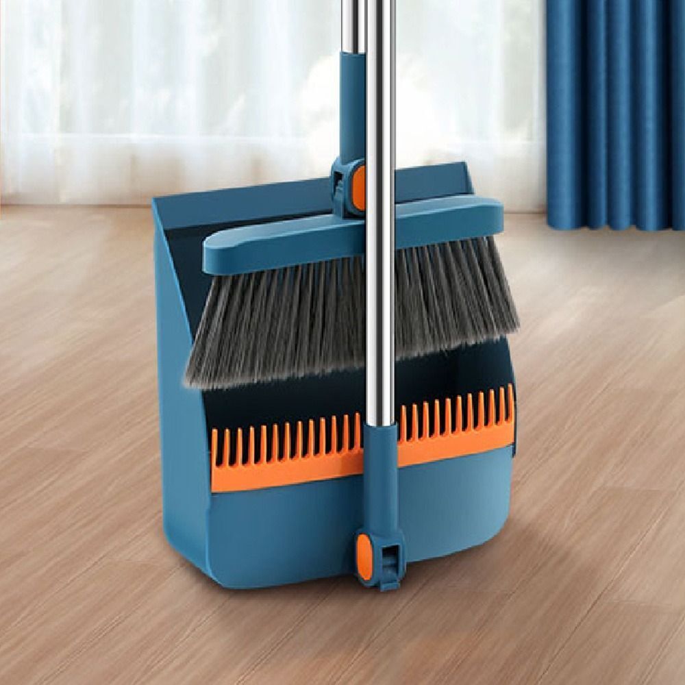 Broom With Dust Pan Set