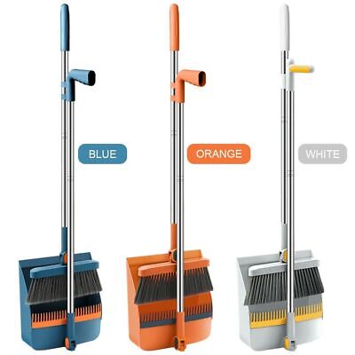 Broom With Dust Pan Set