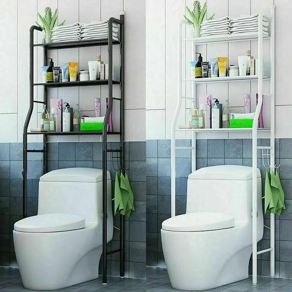 3-Tier Over Toilet Storage Rack & Bathroom Organizer | Emperial Homes