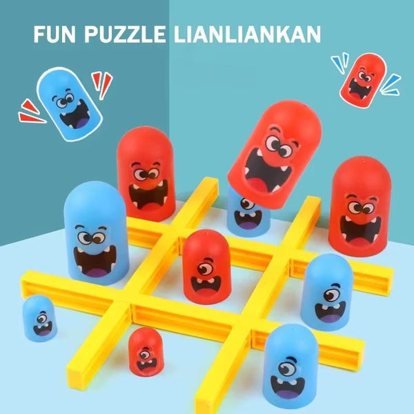 Gobblet Gobblers – Fun Family Strategy Game (Tic-Tac-Toe Twist)
