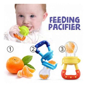 Spoon Feeder, Pacifier with Baby Knee Pad (3 in 1 Deal)