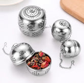 Spice & Tea Filter Ball Stainless Steel (PACK OF 3 SIZES)