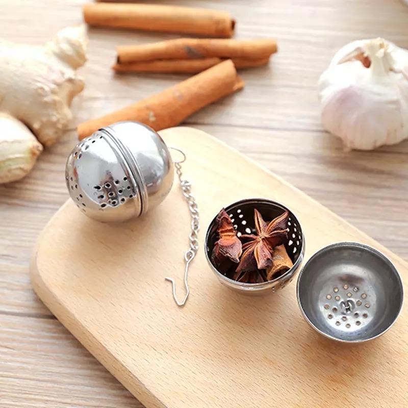 Spice & Tea Filter Ball Stainless Steel (PACK OF 3 SIZES)