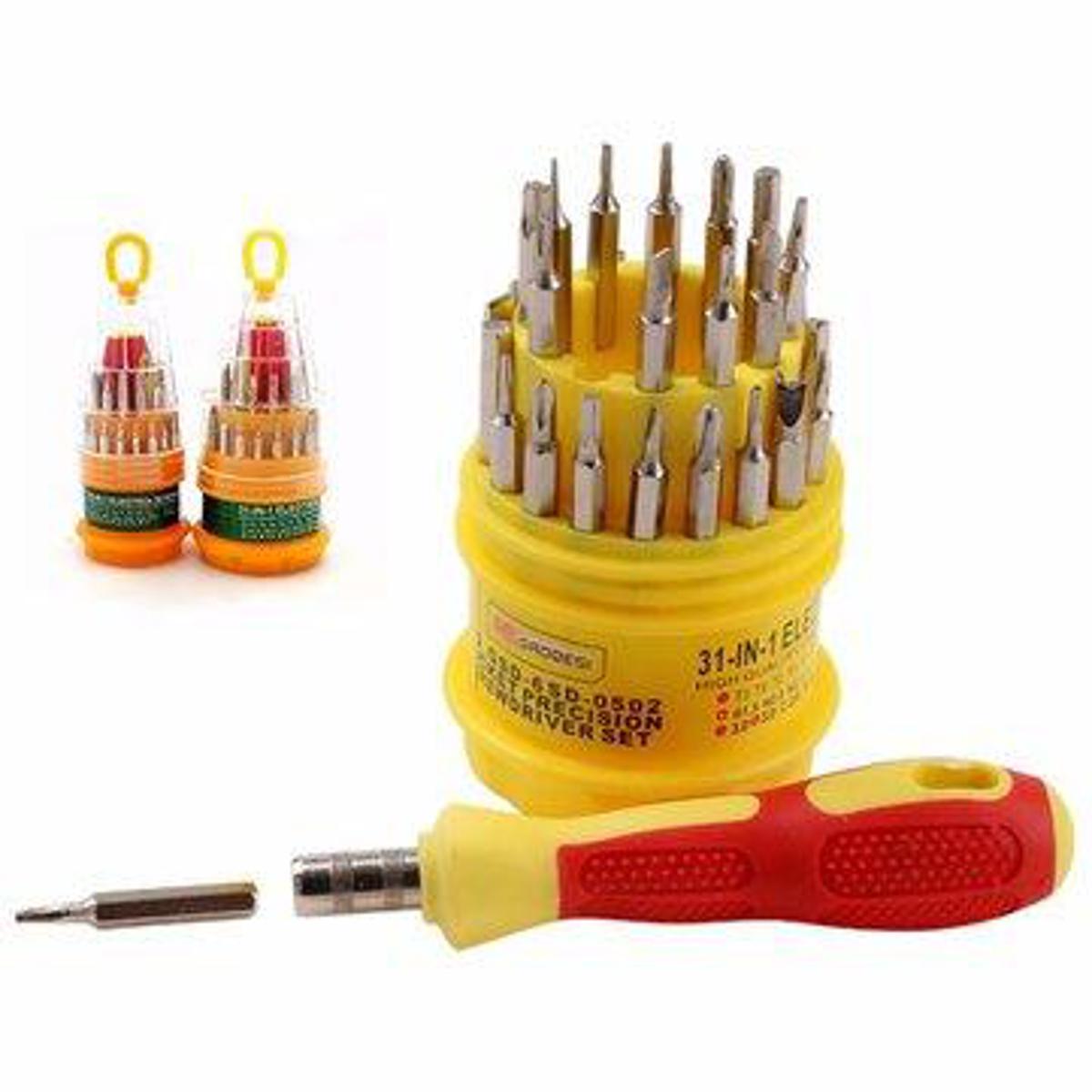 31 in 1 Electronic Precise Manual Screw Driver Tools Set