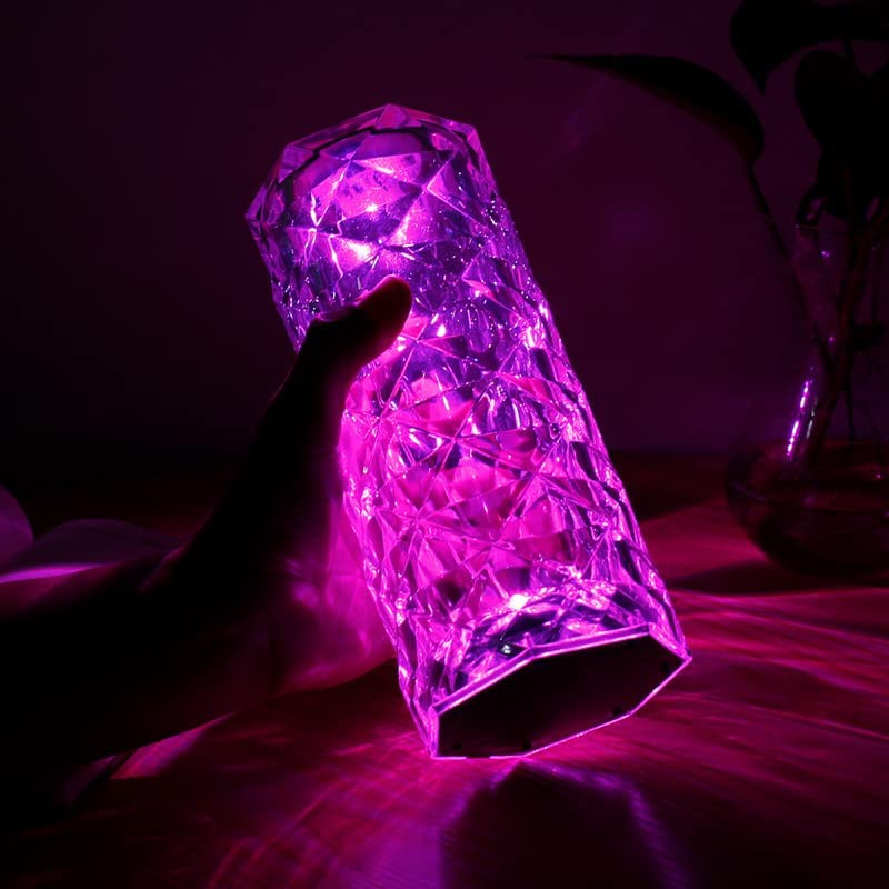 Diamond LED Crystal Table Touch Lamp