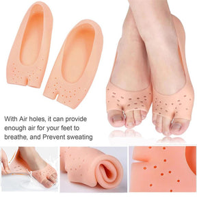 Silicone Moisturizing Gel Socks