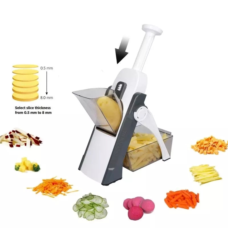 Multi-Use Vegetables & Fruit Cutter (8 in 1)