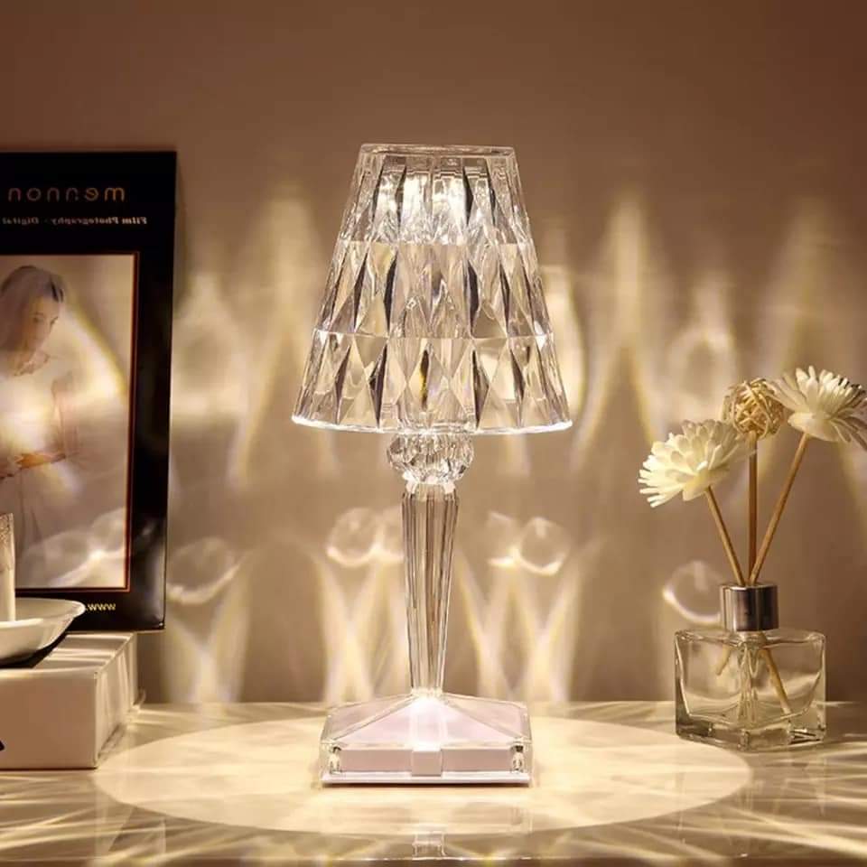 Crystal Diamond Touch Lamp