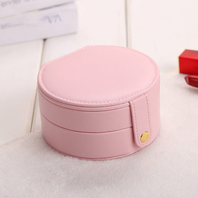 Travel Jewerly Box Mini (Round Shape)