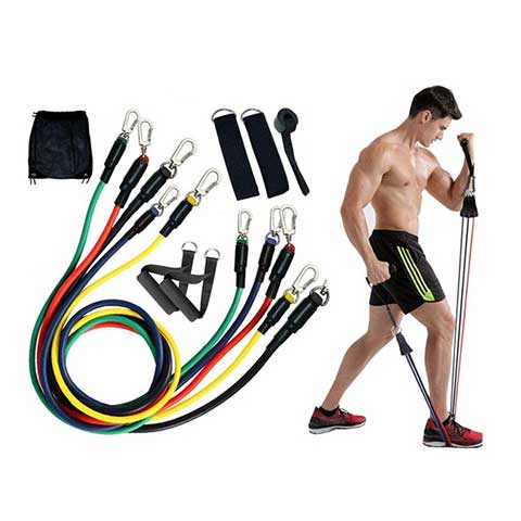 Resistance Band 11 Pcs Set