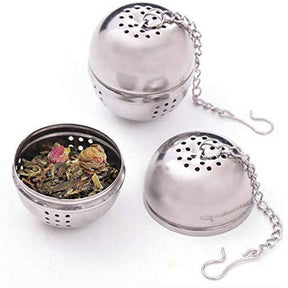 Spice & Tea Filter Ball Stainless Steel (PACK OF 3 SIZES)