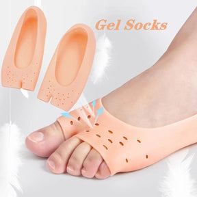 Silicone Moisturizing Gel Socks